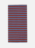 HTH x Domino MINI STRIPE - Tomato & Blue Napkins