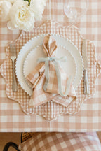 GINGHAM - Blush Napkins