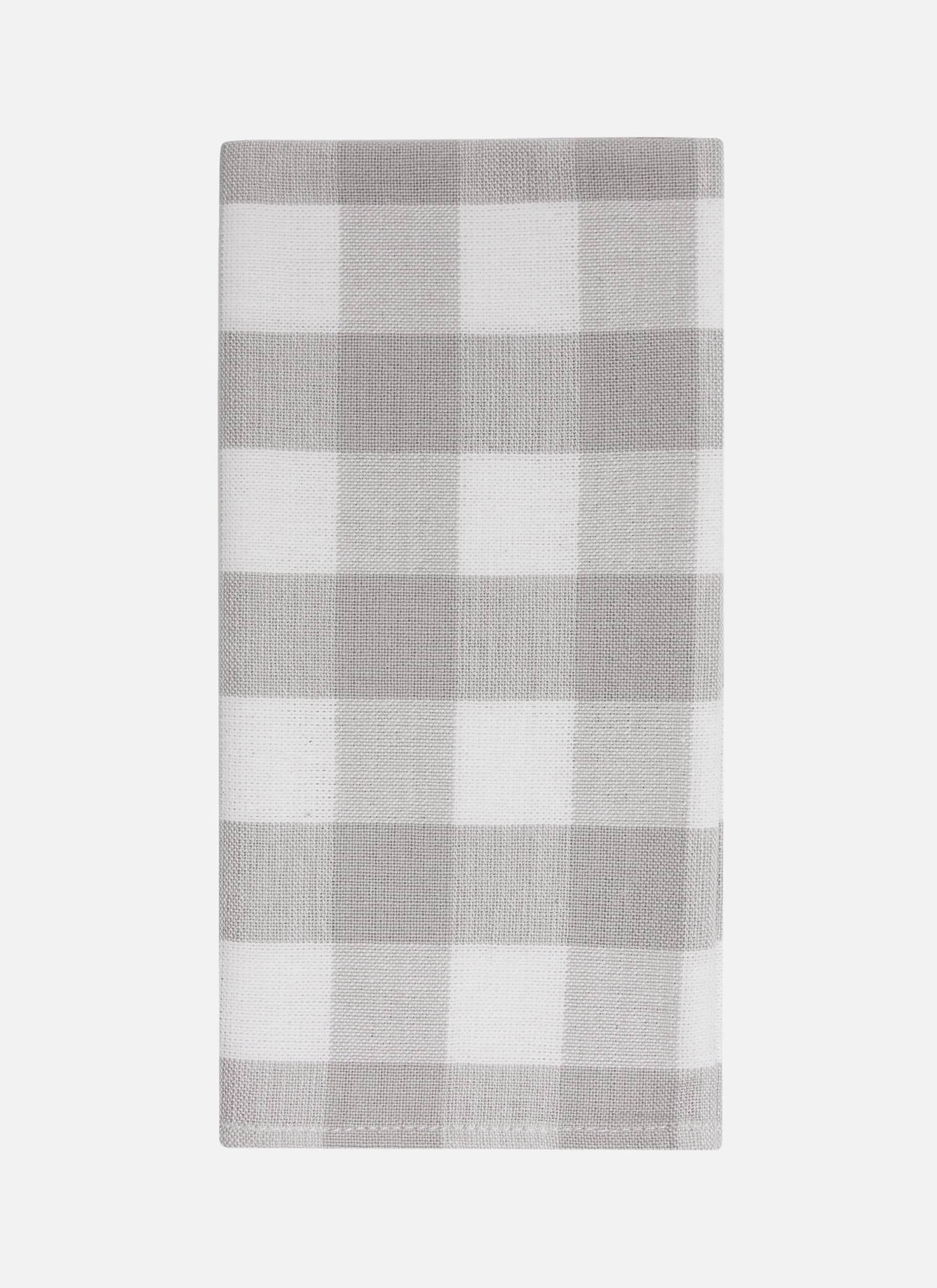 GINGHAM - Dove Napkins