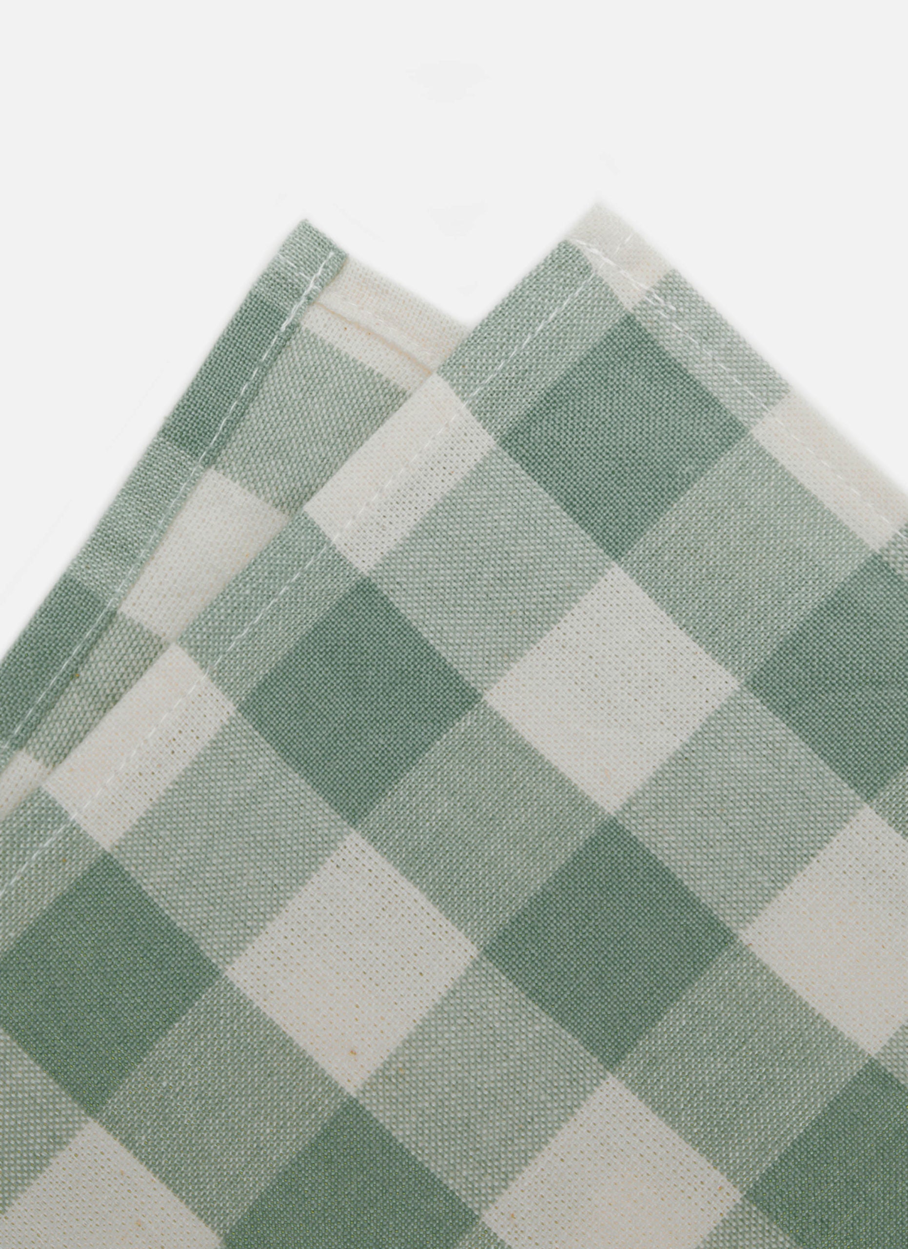 GINGHAM - Sage Napkins