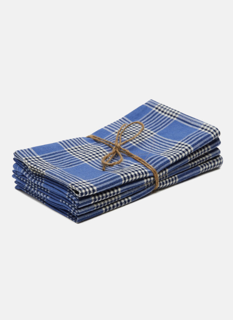 GLEN PLAID - Cornflower Napkins