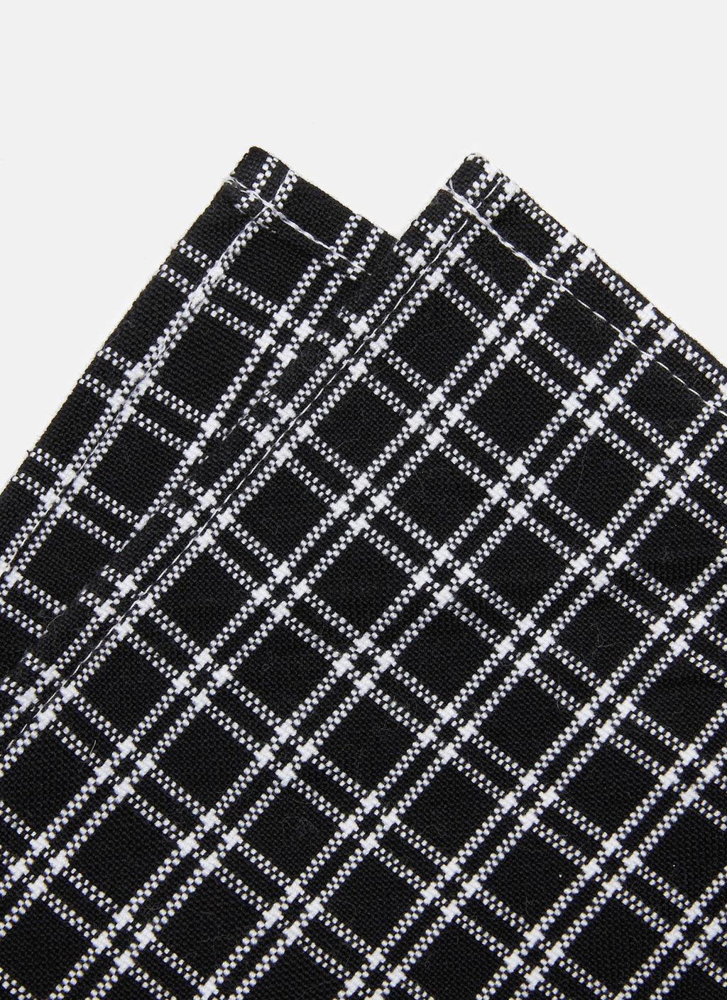 HARRISON PLAID - Black Napkins