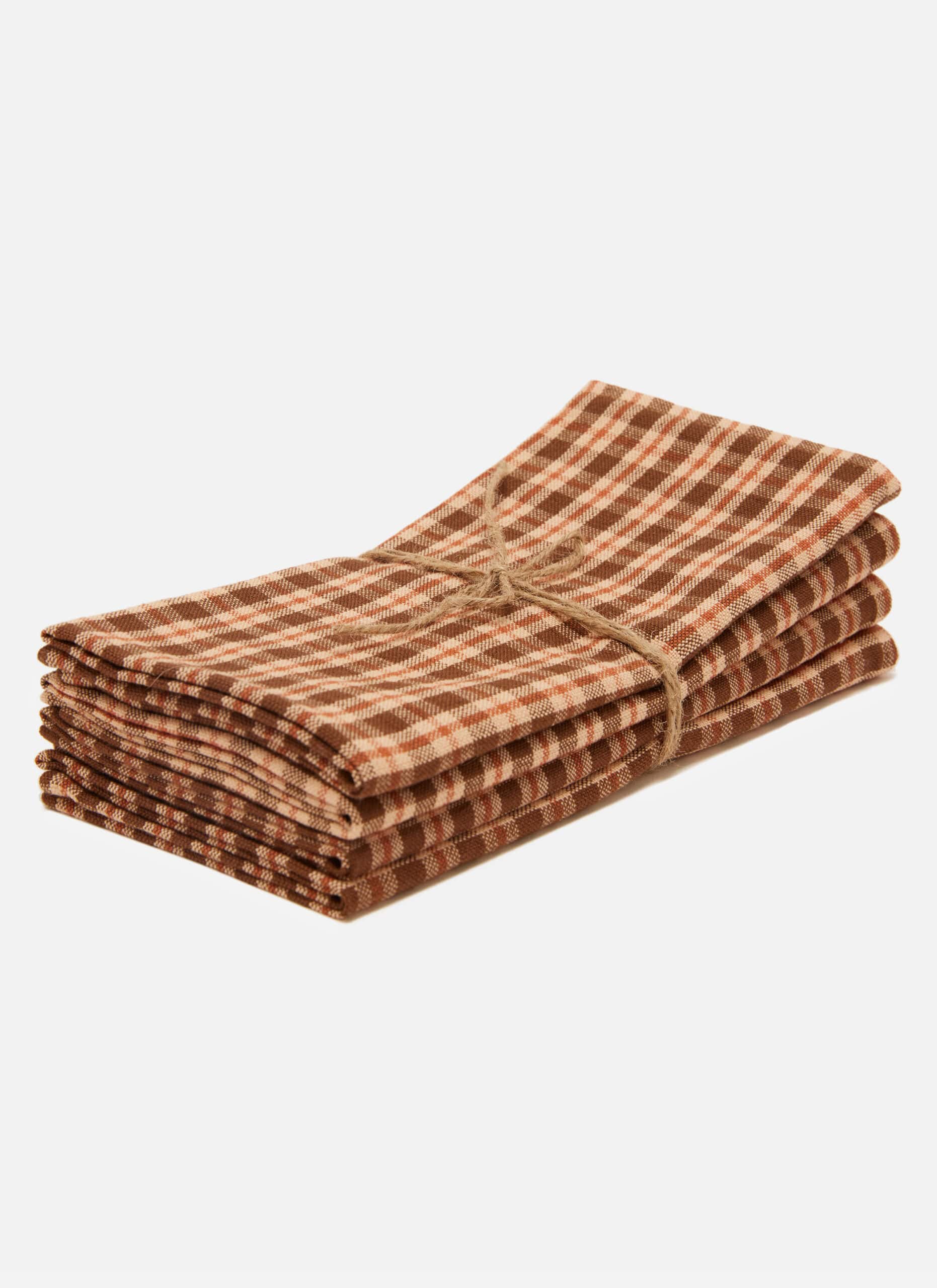 HUDSON PLAID - Sienna Napkins