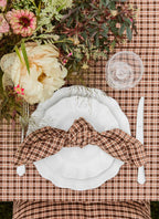 HUDSON PLAID - Sienna Napkins