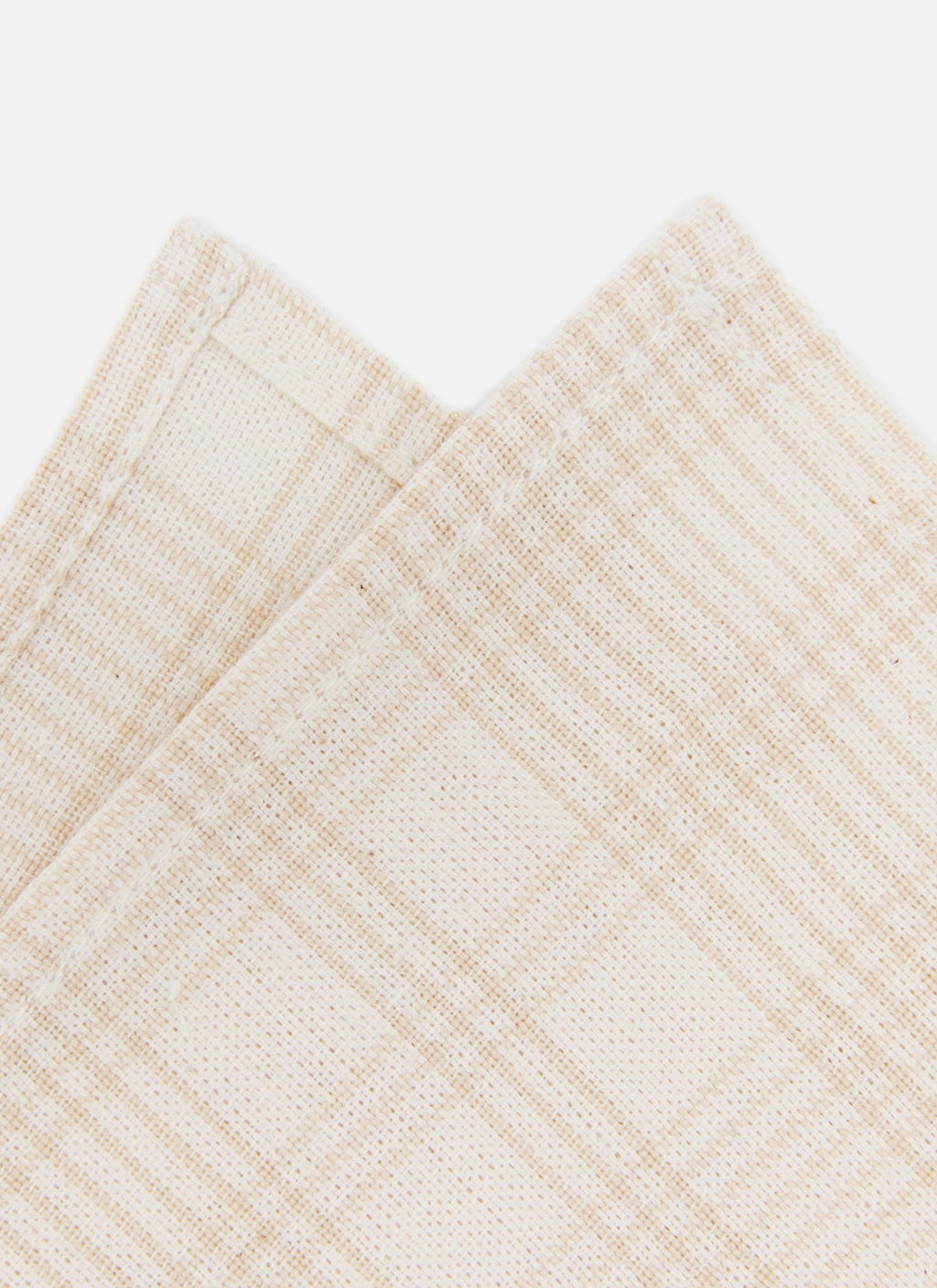 MARIANNE PLAID - Cream Napkins