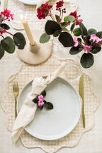 MARIANNE PLAID - Cream Napkins