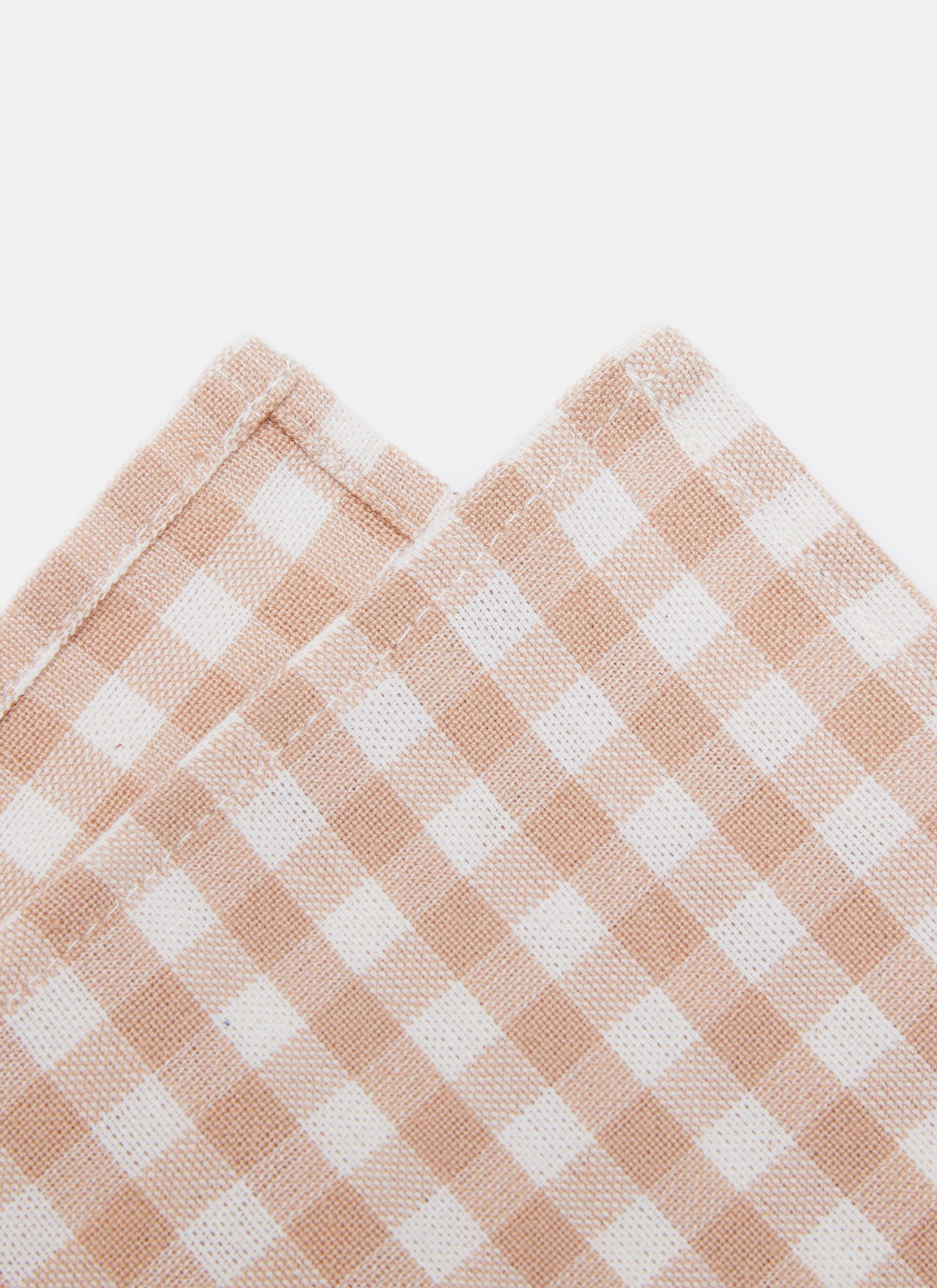MINI GINGHAM - Blush Napkins