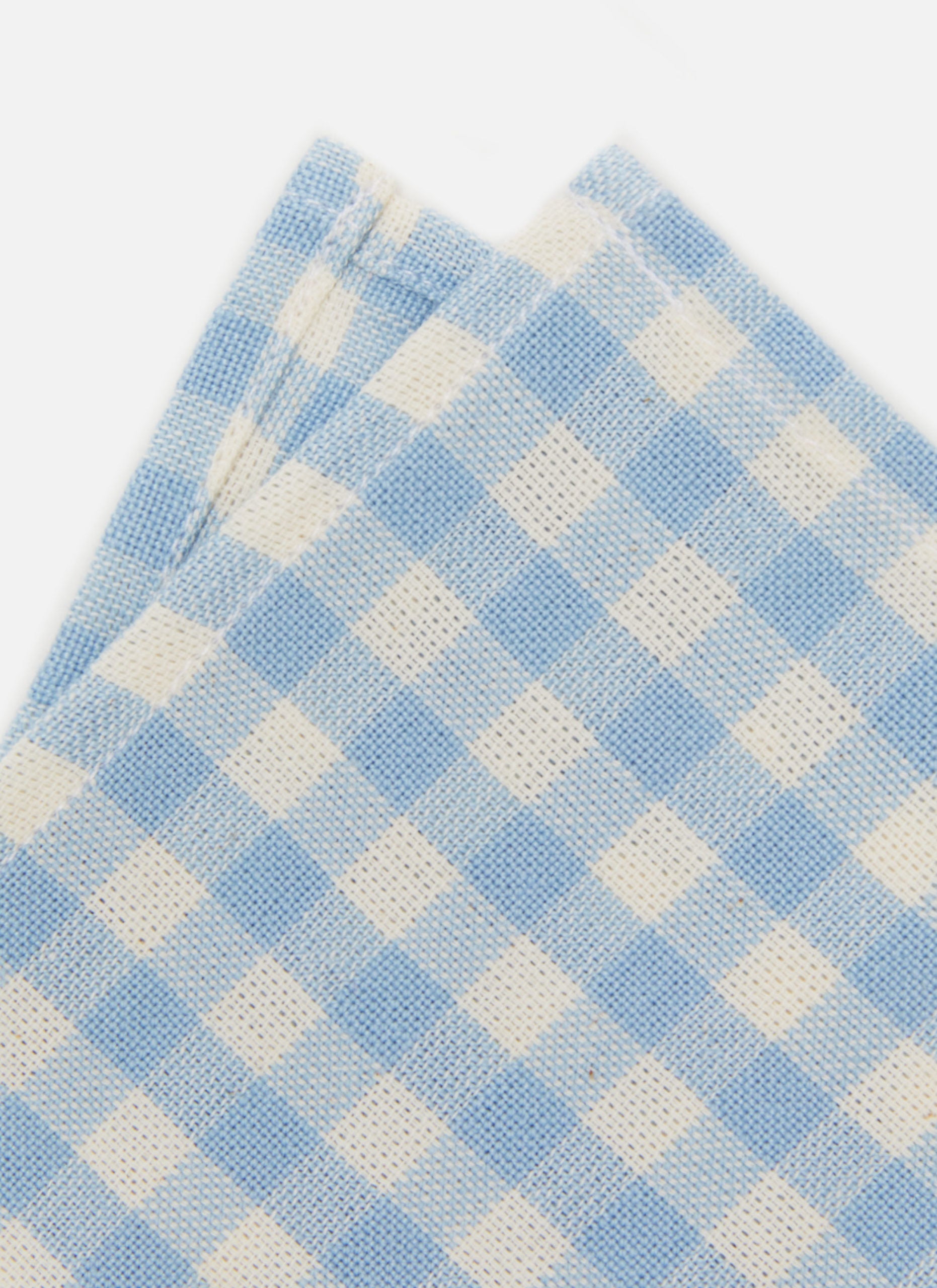 MINI GINGHAM - Baby Blue Kid Napkins