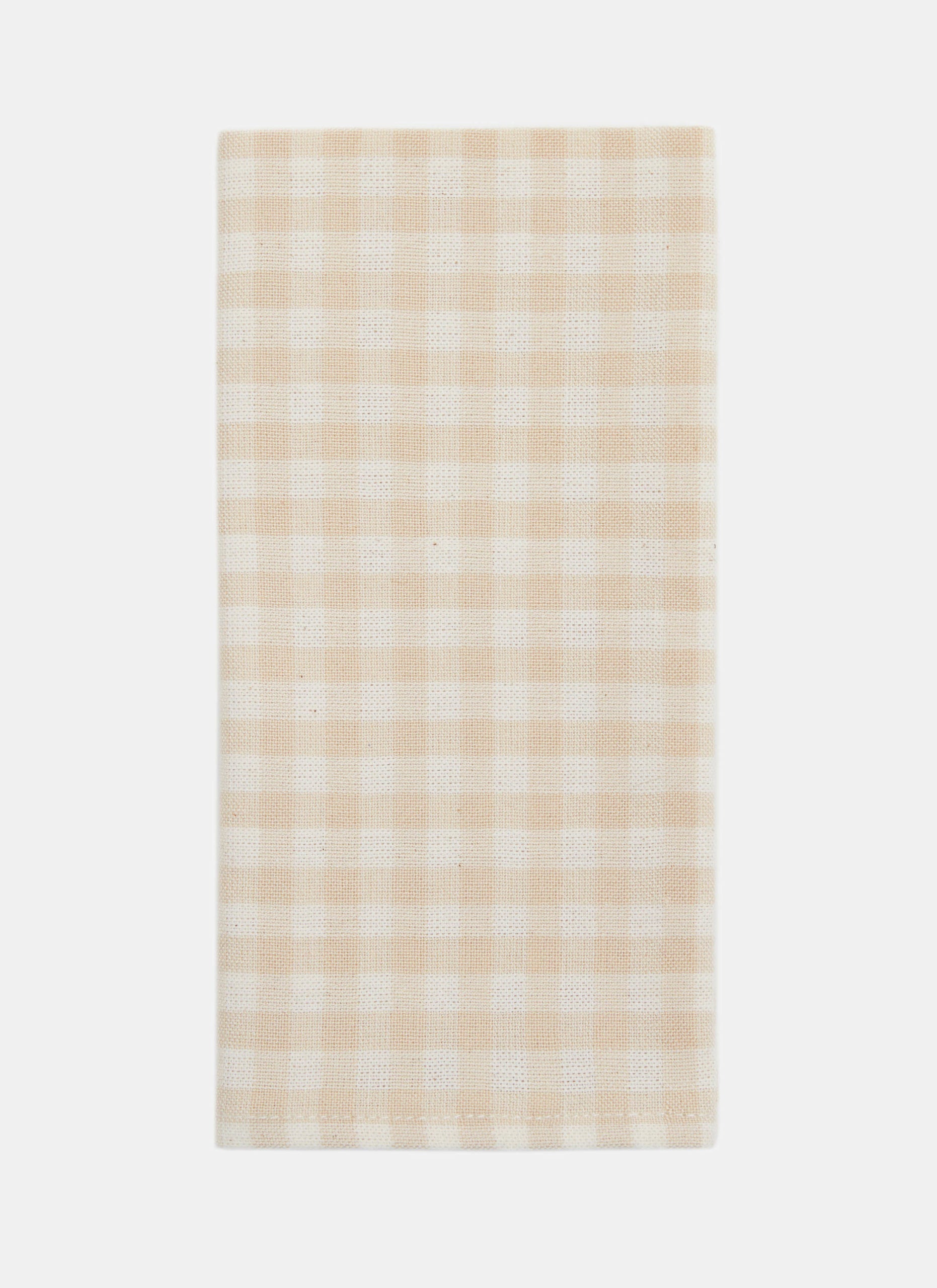 MINI GINGHAM - Cream Napkins