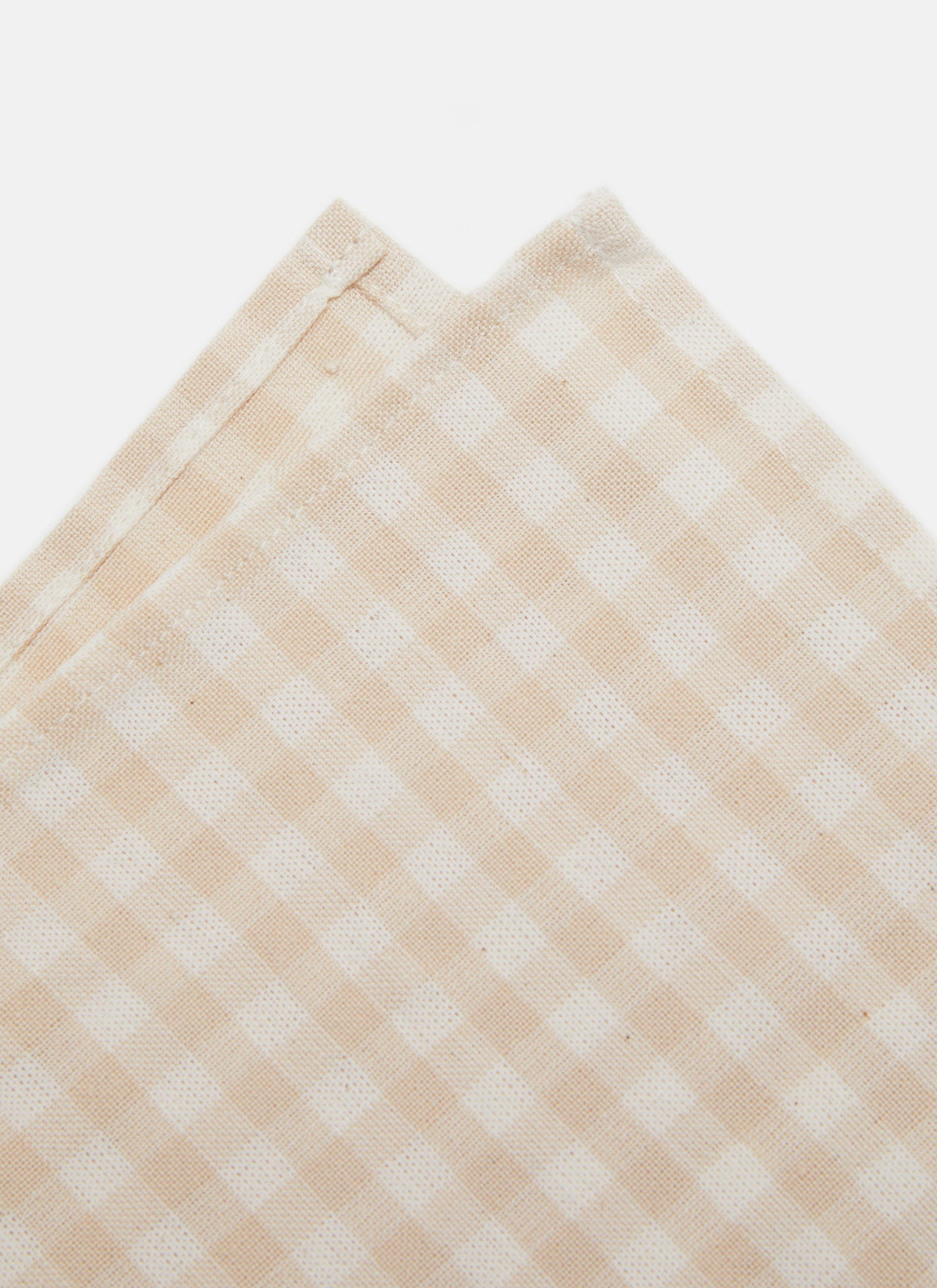MINI GINGHAM - Cream Napkins