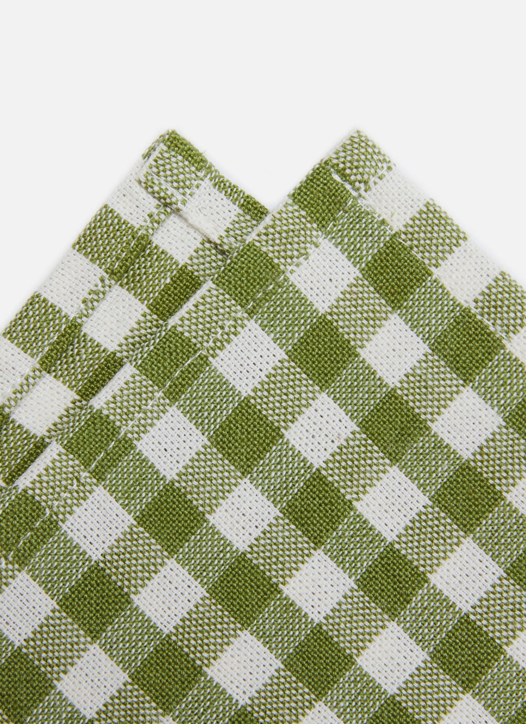 MINI GINGHAM - Olive Napkins