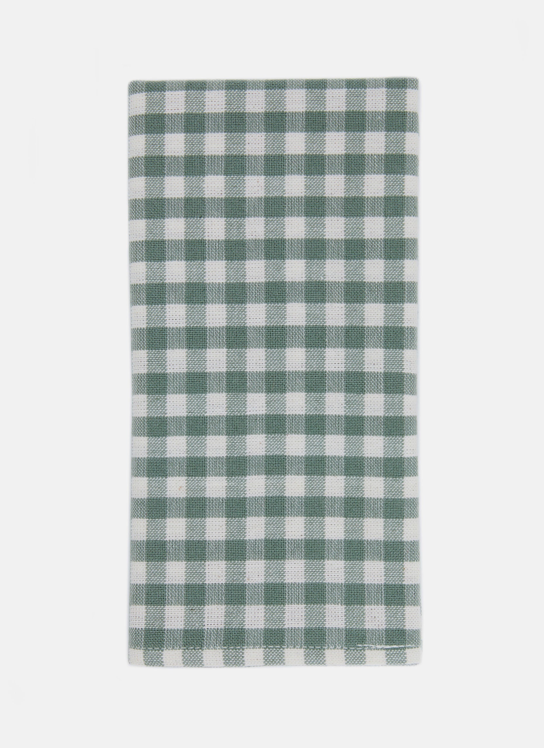 MINI GINGHAM - Sage Napkins