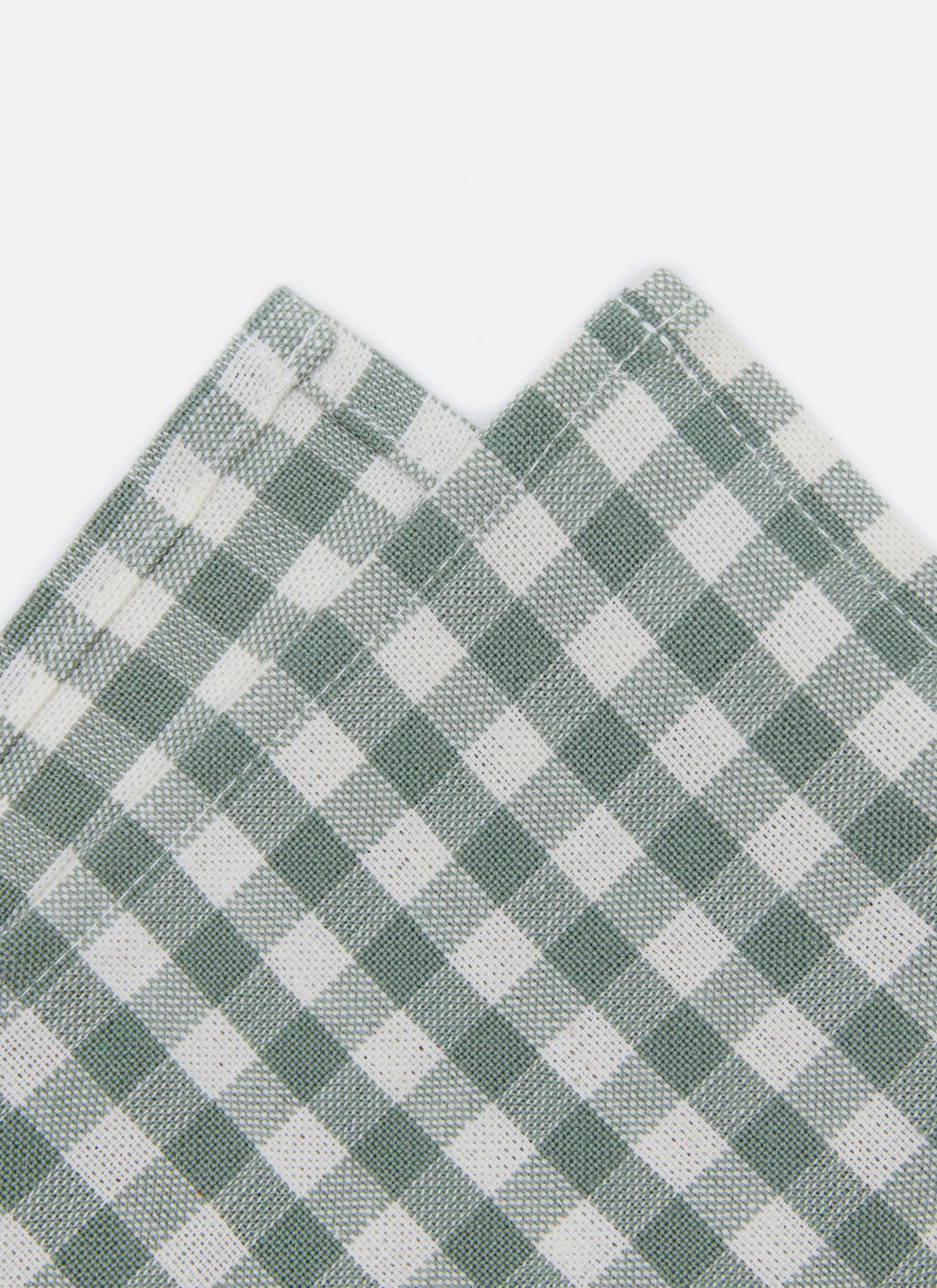 MINI GINGHAM - Sage Napkins