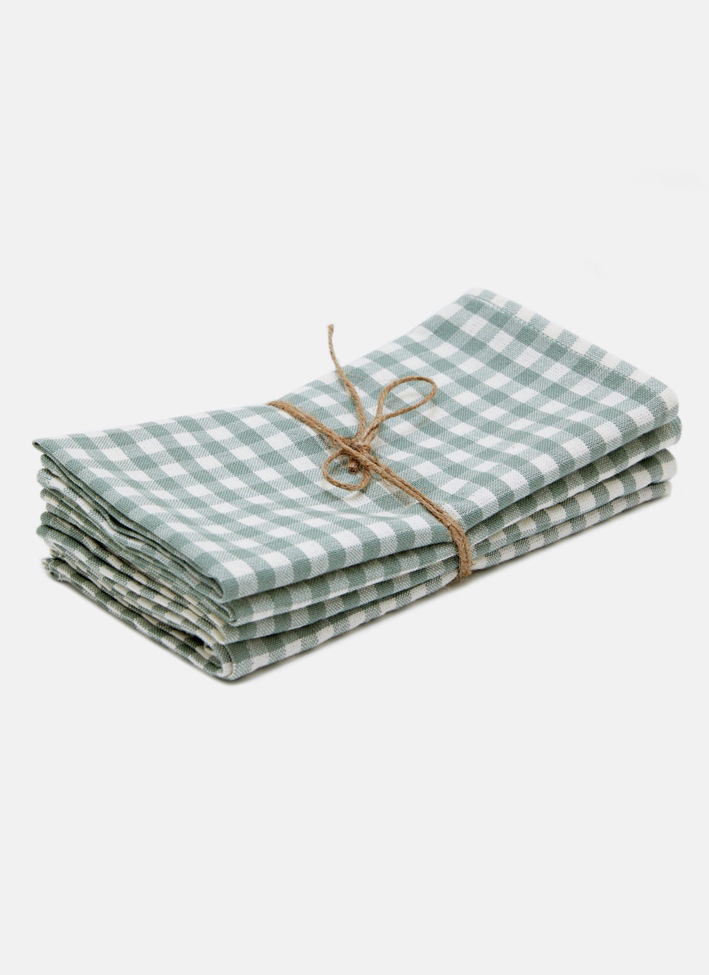 MINI GINGHAM - Sage Napkins