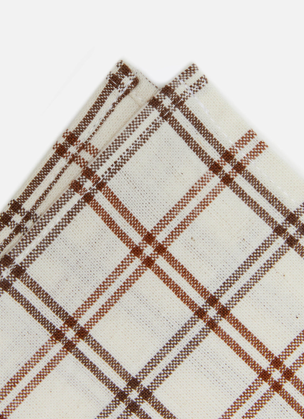 MAYFAIR PLAID - Nutmeg Napkins