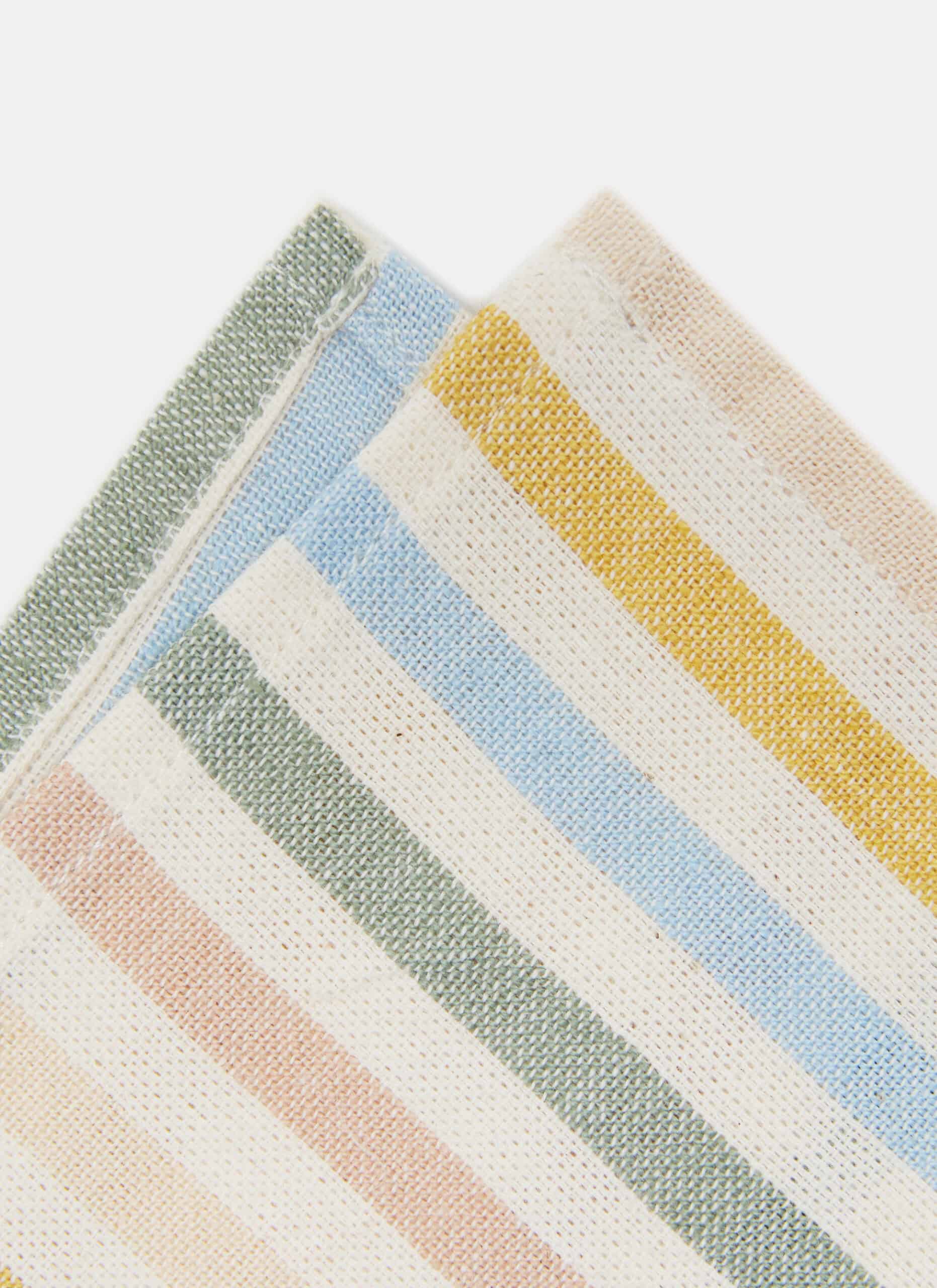 MULTI STRIPE - Spring Pastel Kid Napkins