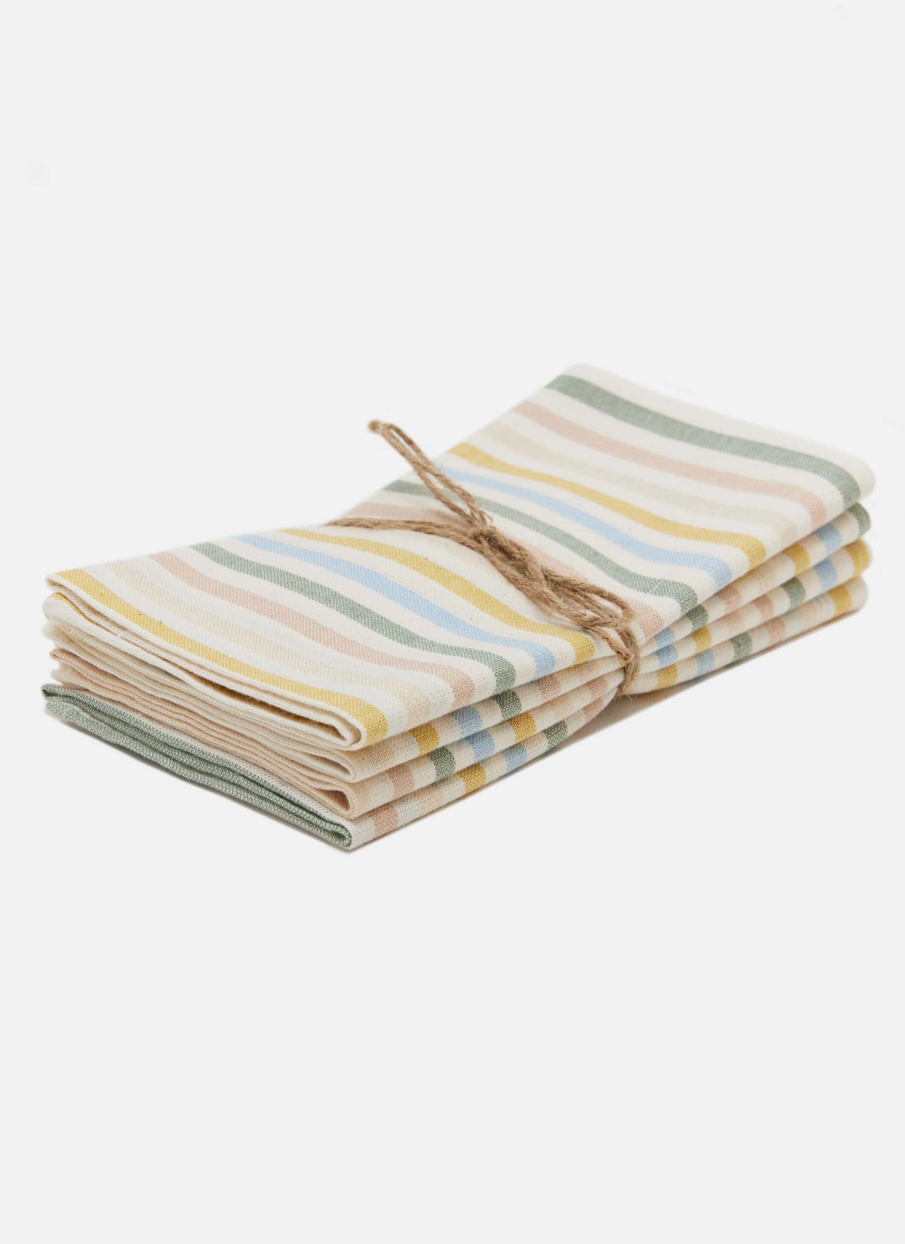 MULTI STRIPE - Spring Pastel Napkins
