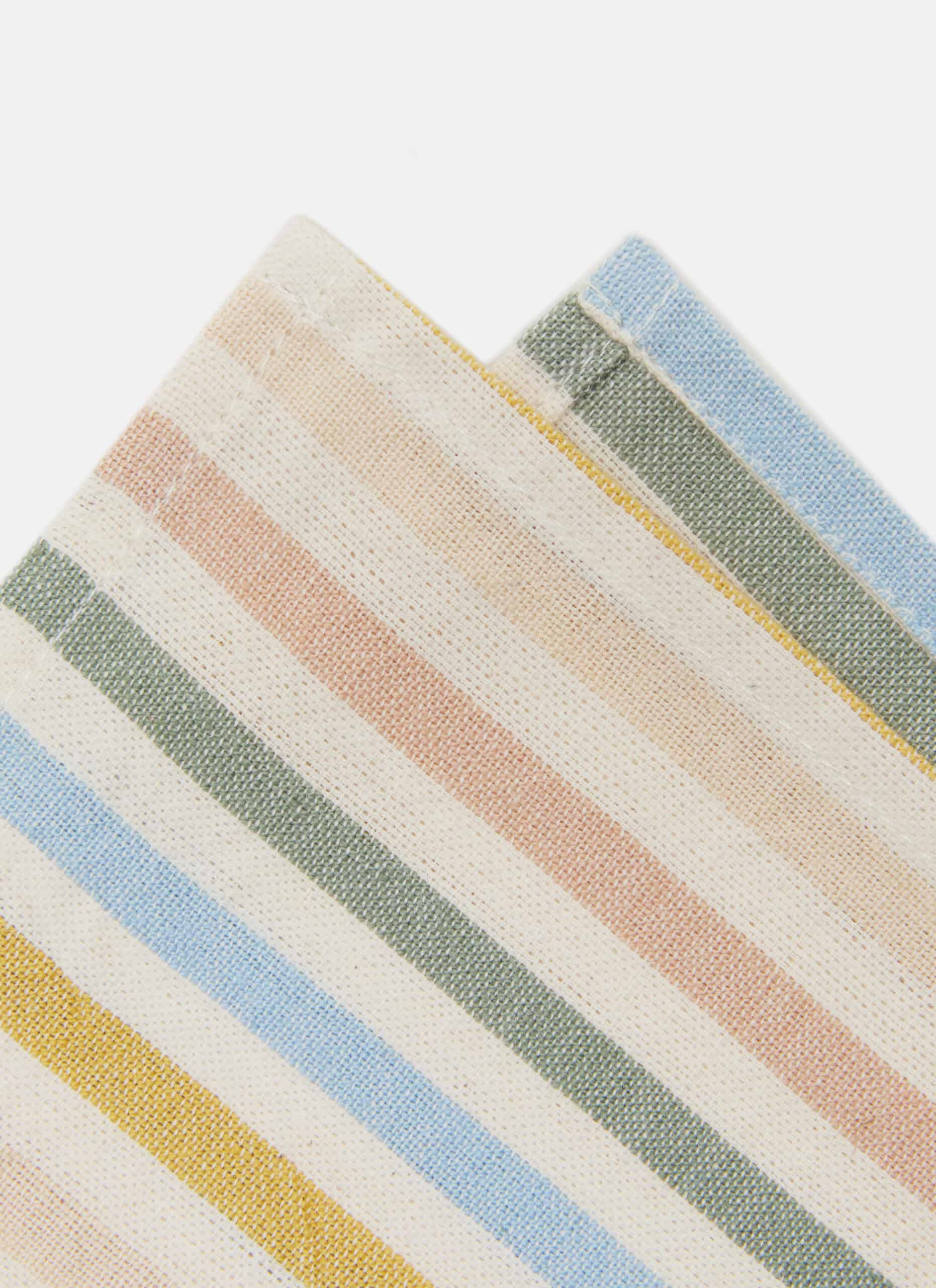 MULTI STRIPE - Spring Pastel Napkins