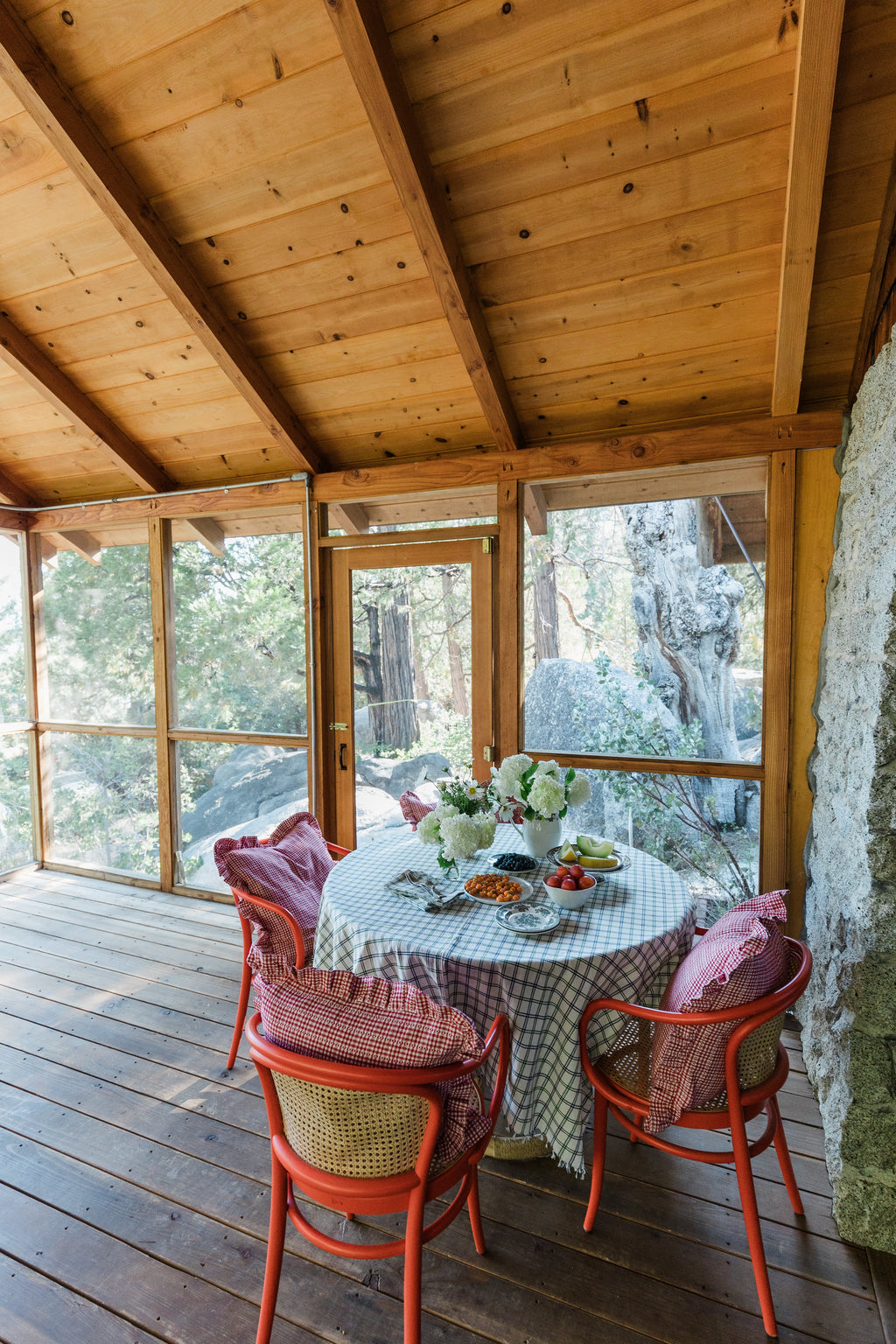 MAYFAIR PLAID - Hunter Tablecloth