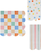 Colorful Pattern Large Napkins