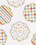 Colorful Pattern Side Plates