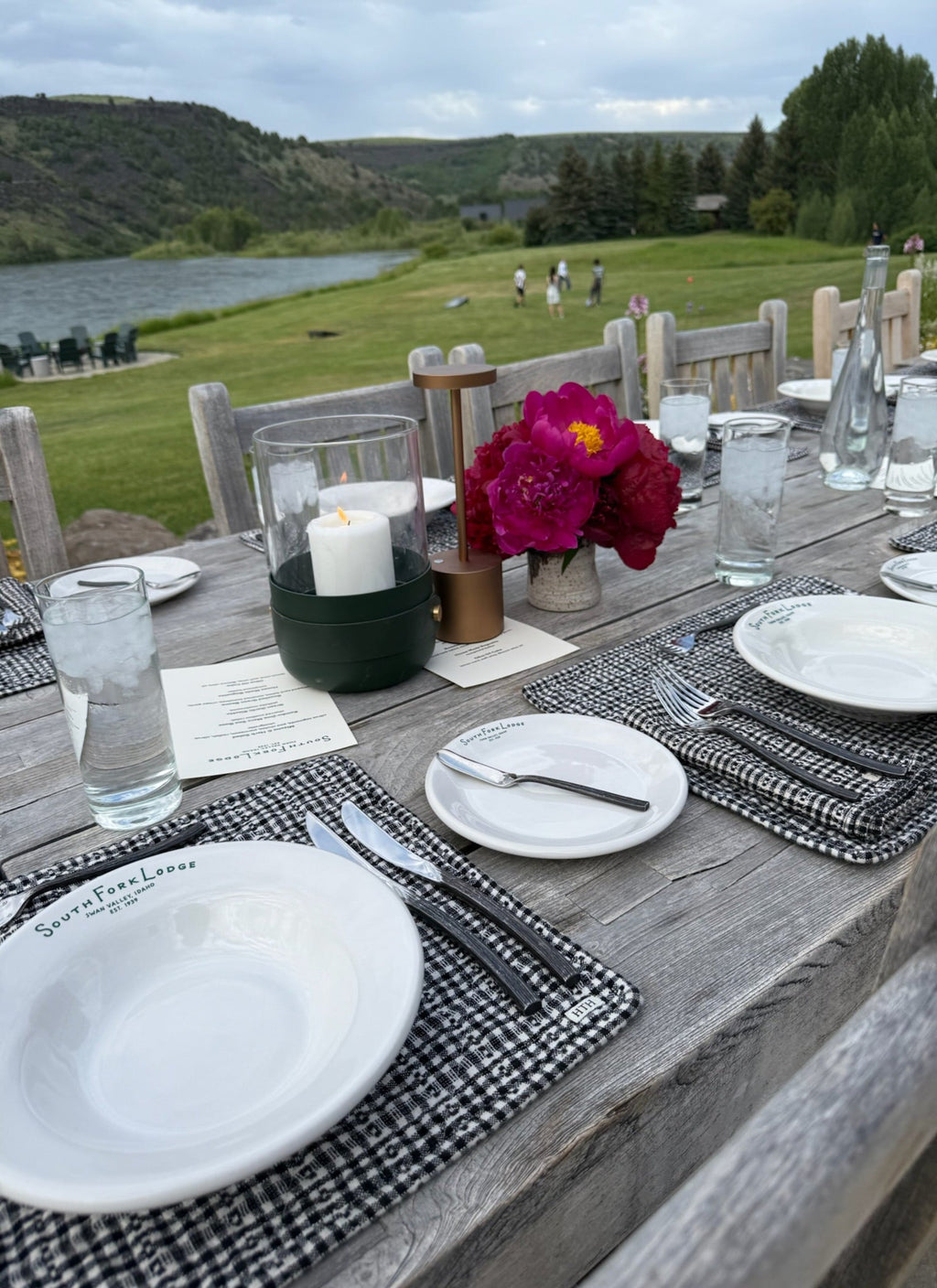 SOHO - Black Quilted Placemat