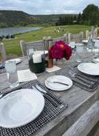 SOHO - Black Quilted Placemat