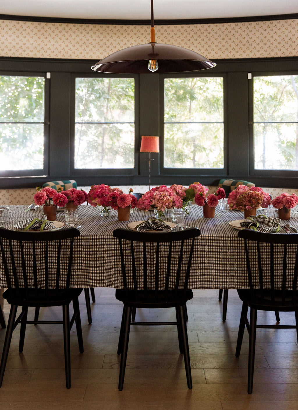 SOHO - Black Tablecloth