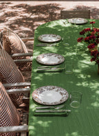 SOHO - Two Toned Evergreen Tablecloth