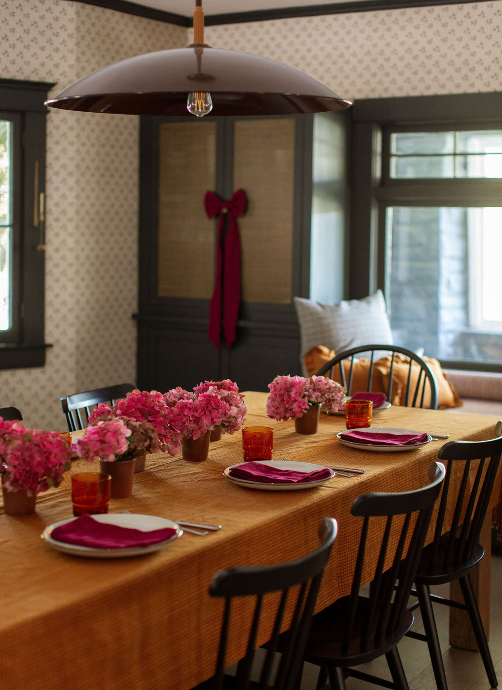 SOHO - Two Toned Amber Tablecloth