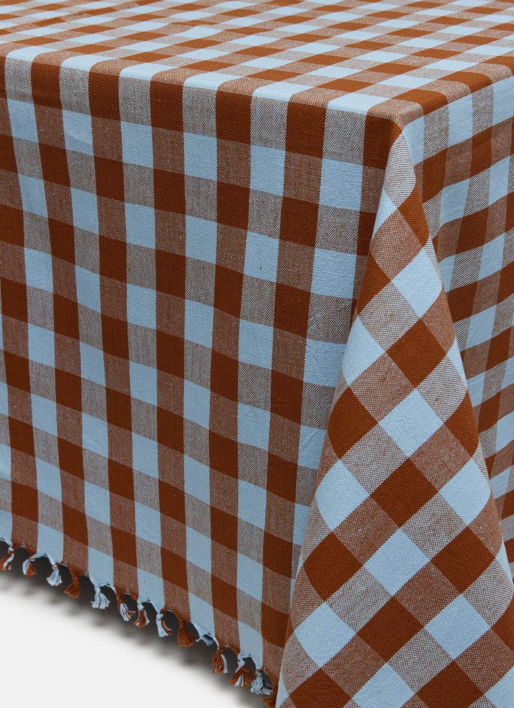CANDY GINGHAM - Blue Tablecloth
