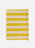 HTH x Domino WIDE STRIPE - Lemon & Sand Tablecloth