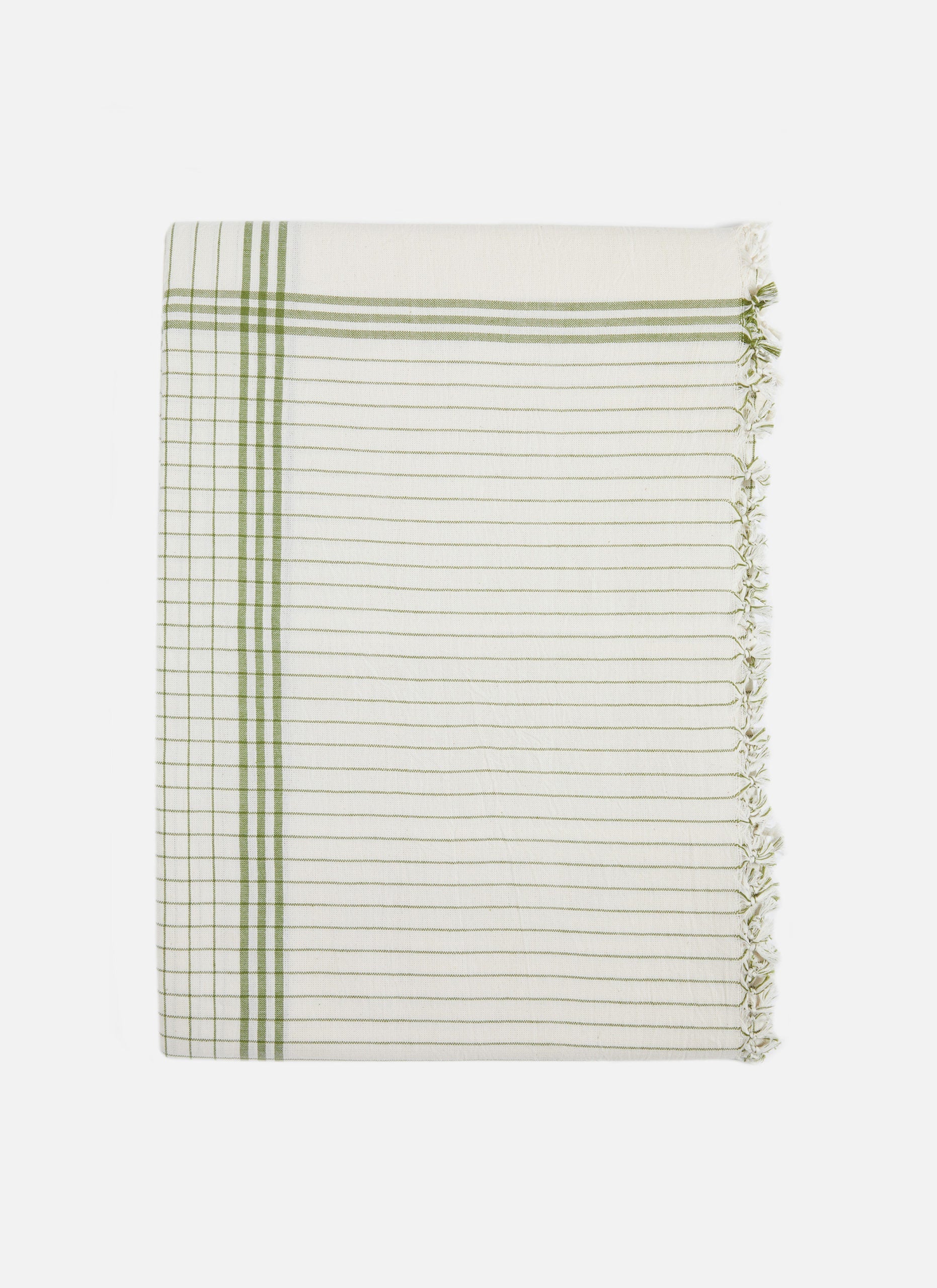 FRENCH LATTICE - Olive Tablecloth