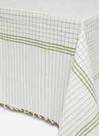 FRENCH LATTICE - Olive Tablecloth