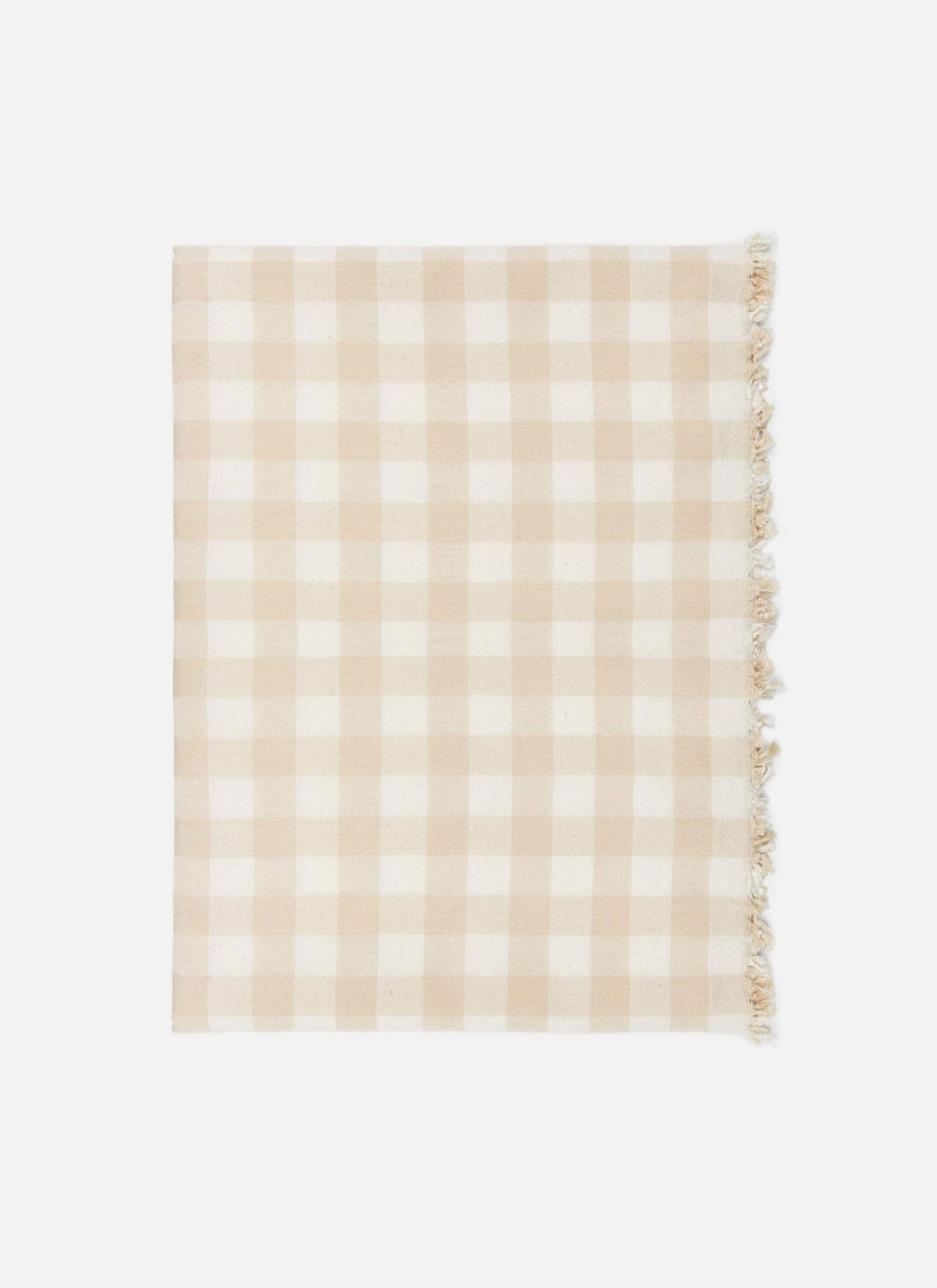 GINGHAM - Cream Tablecloth