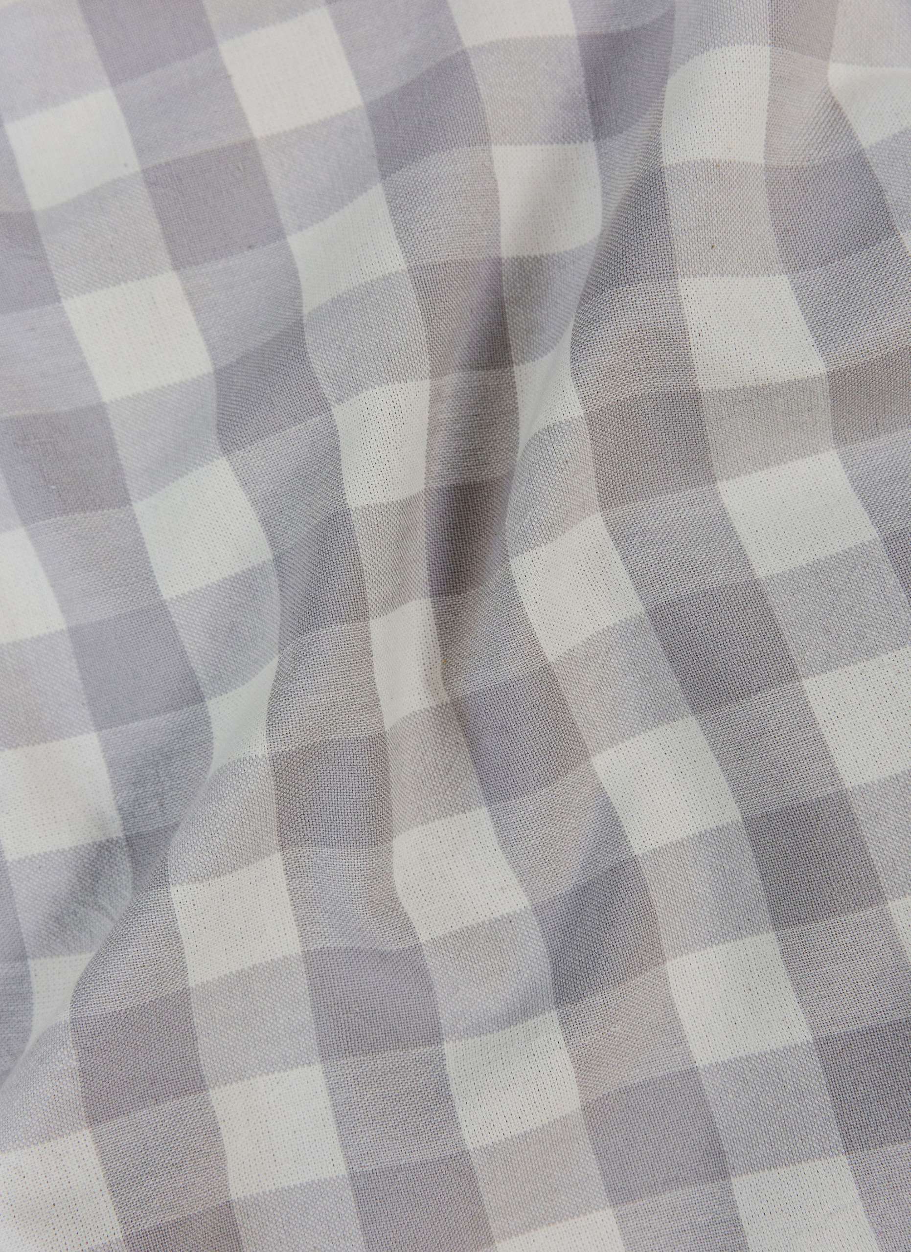 GINGHAM - Dove Tablecloth