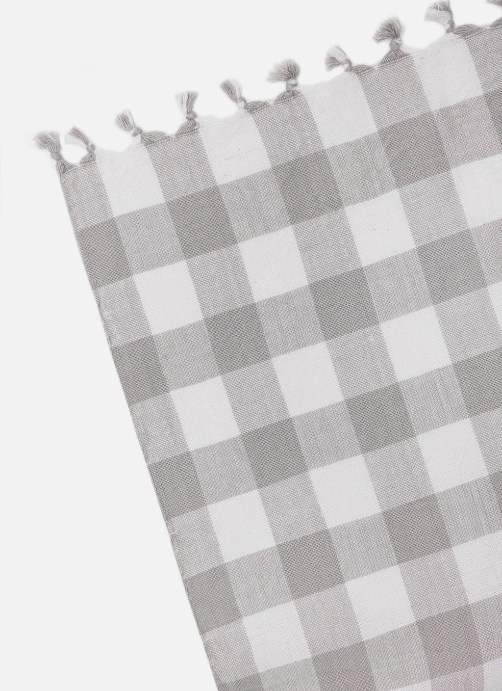 GINGHAM - Dove Tablecloth
