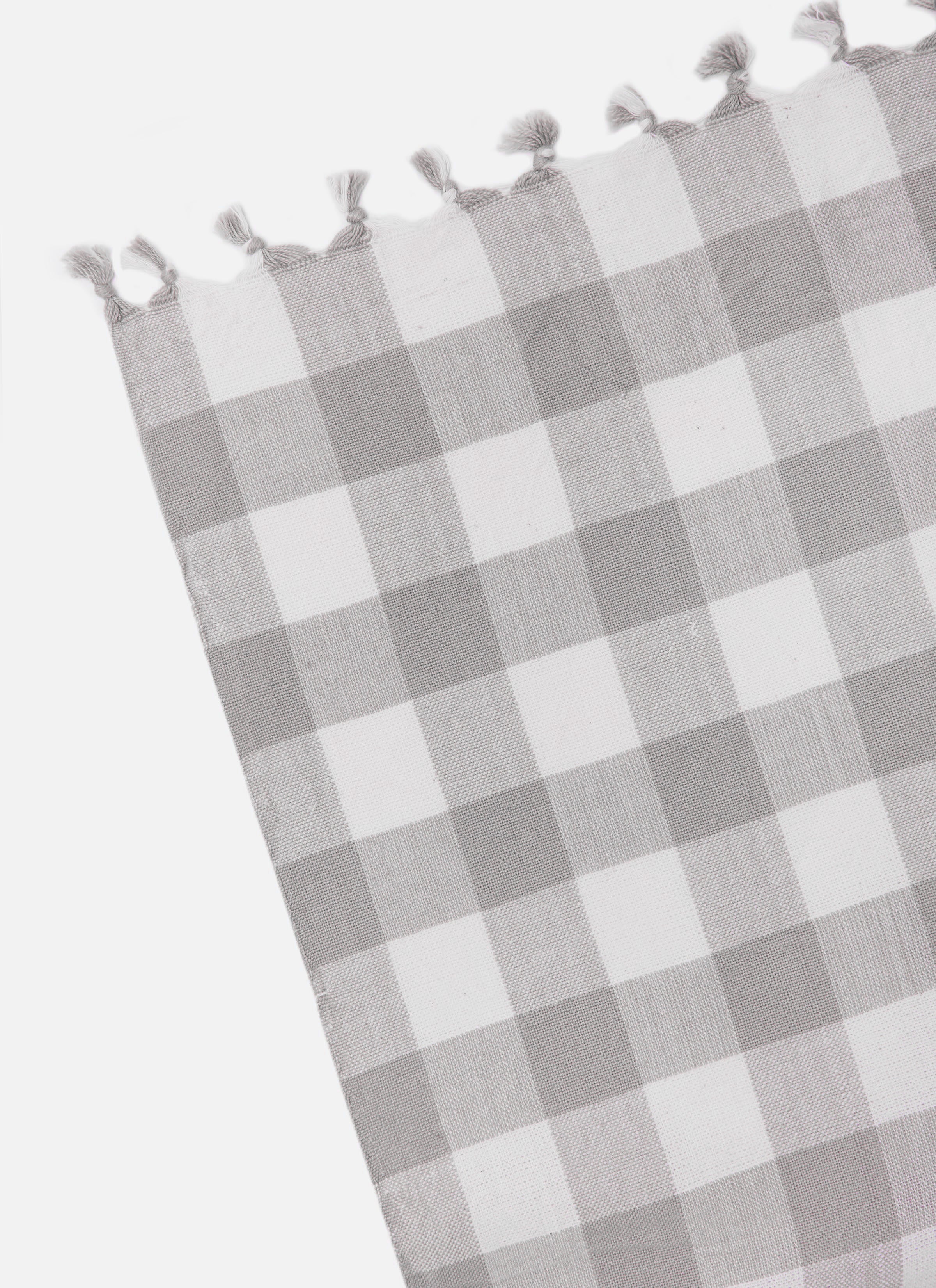 GINGHAM - Dove Tablecloth
