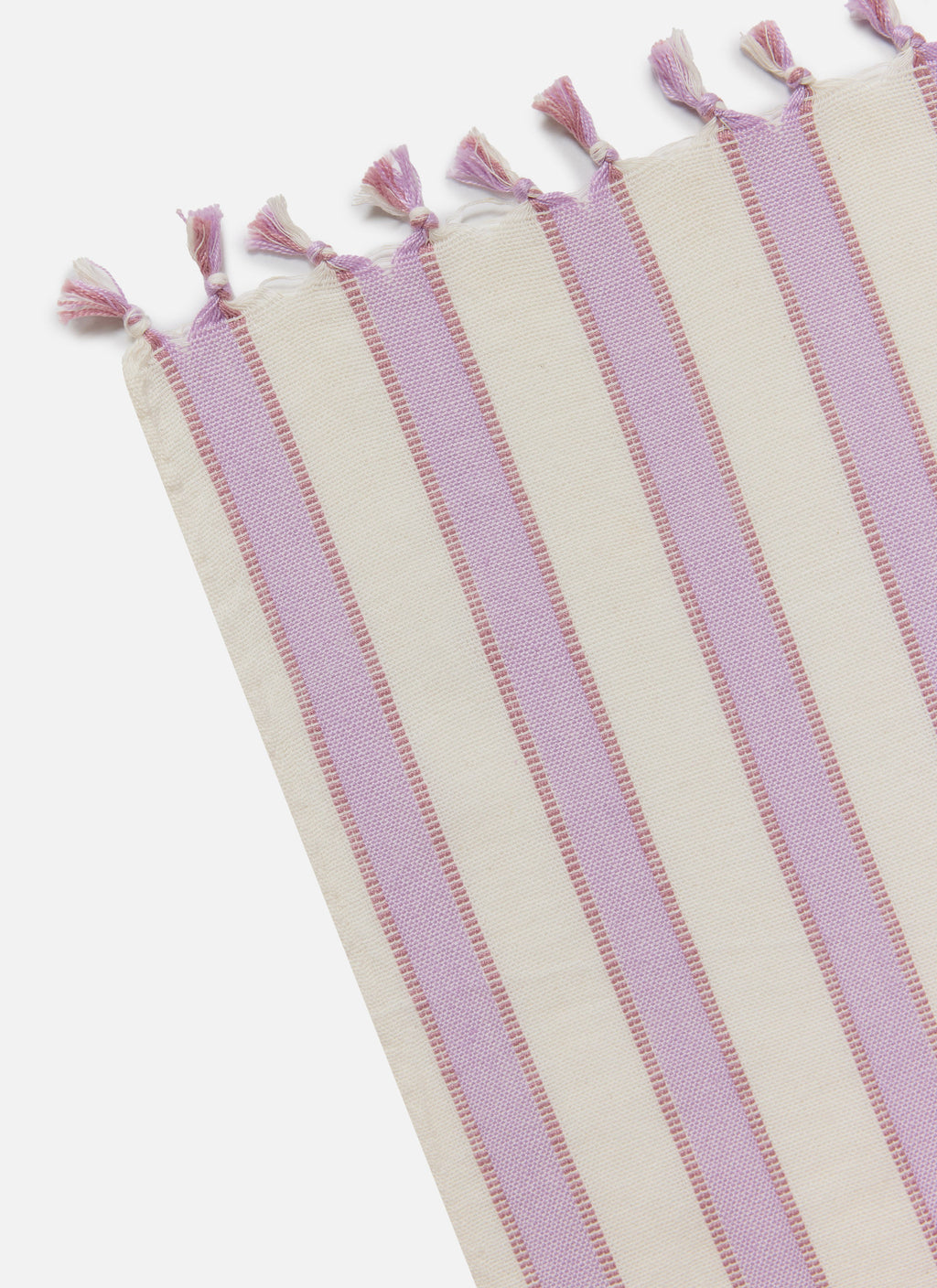 LILAC & CREAM - Stripe Tablecloth
