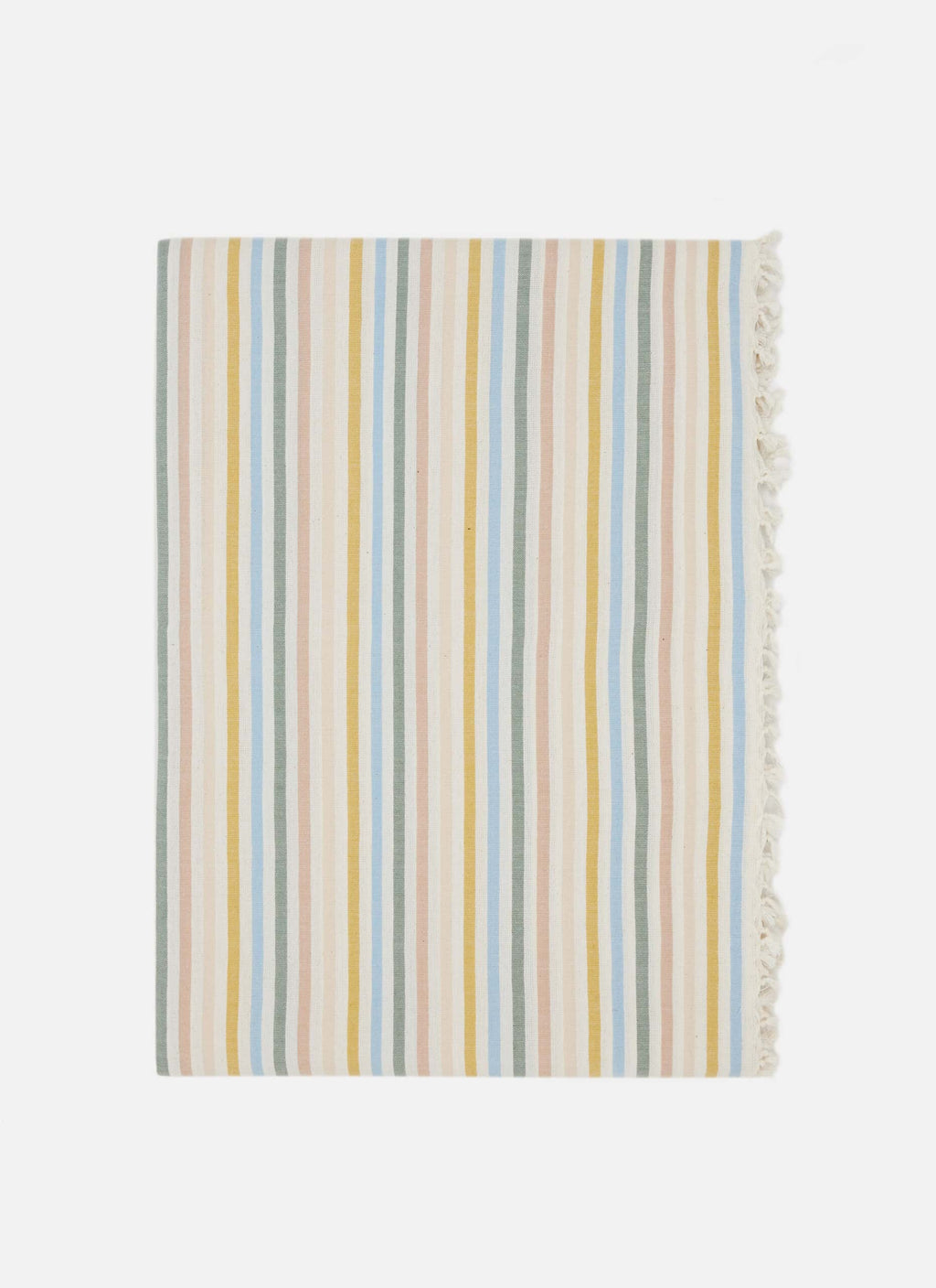 MULTI STRIPE - Spring Pastel Tablecloth