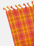 NANTUCKET PLAID - Citrus Tablecloth