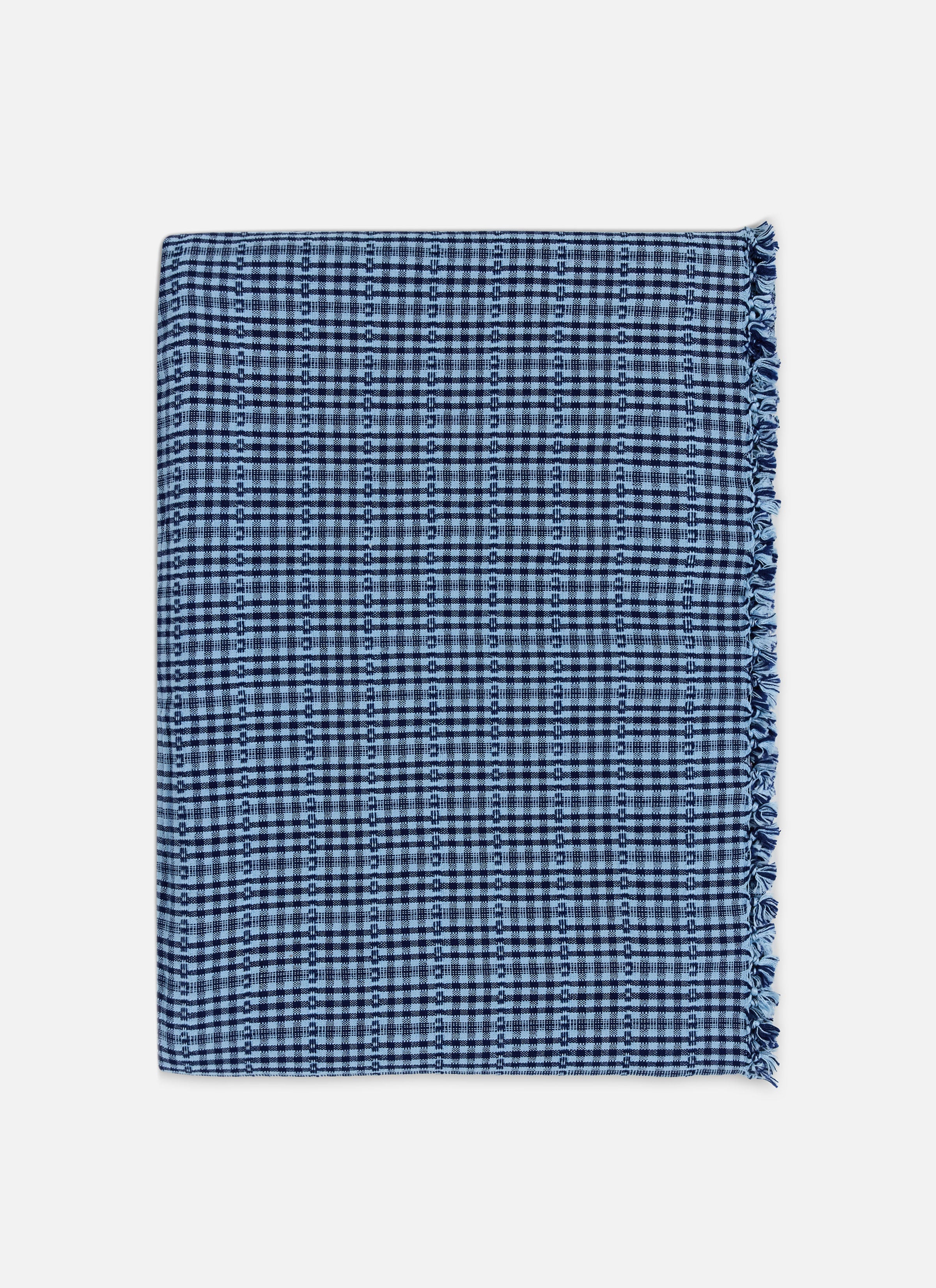 SOHO - Two Toned Indigo Tablecloth