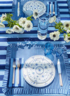 HTH x Domino MINI STRIPE - Navy & Blue Placemat