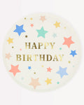 Happy Birthday Stars Side Plates