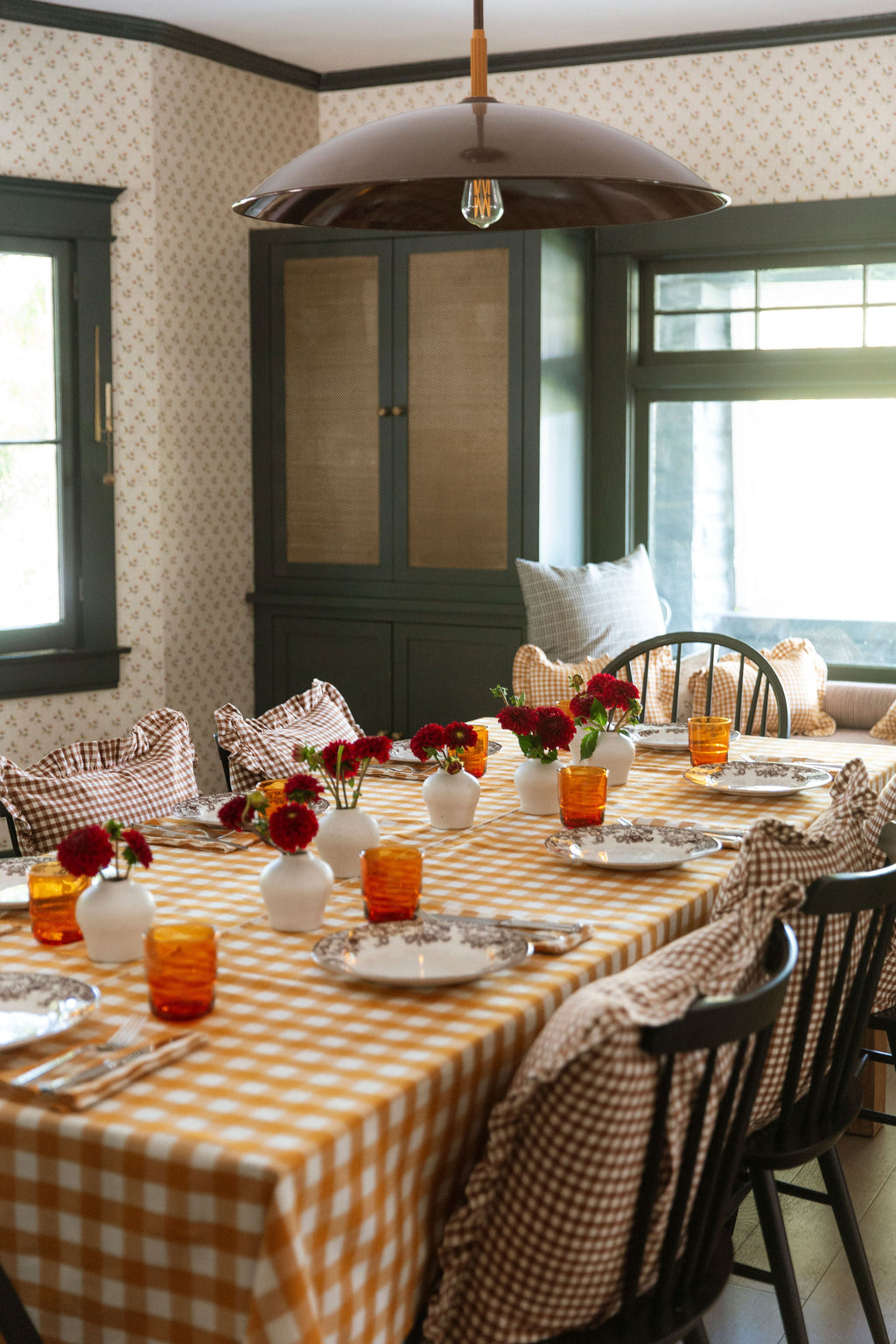GINGHAM - Goldenrod Tablecloth