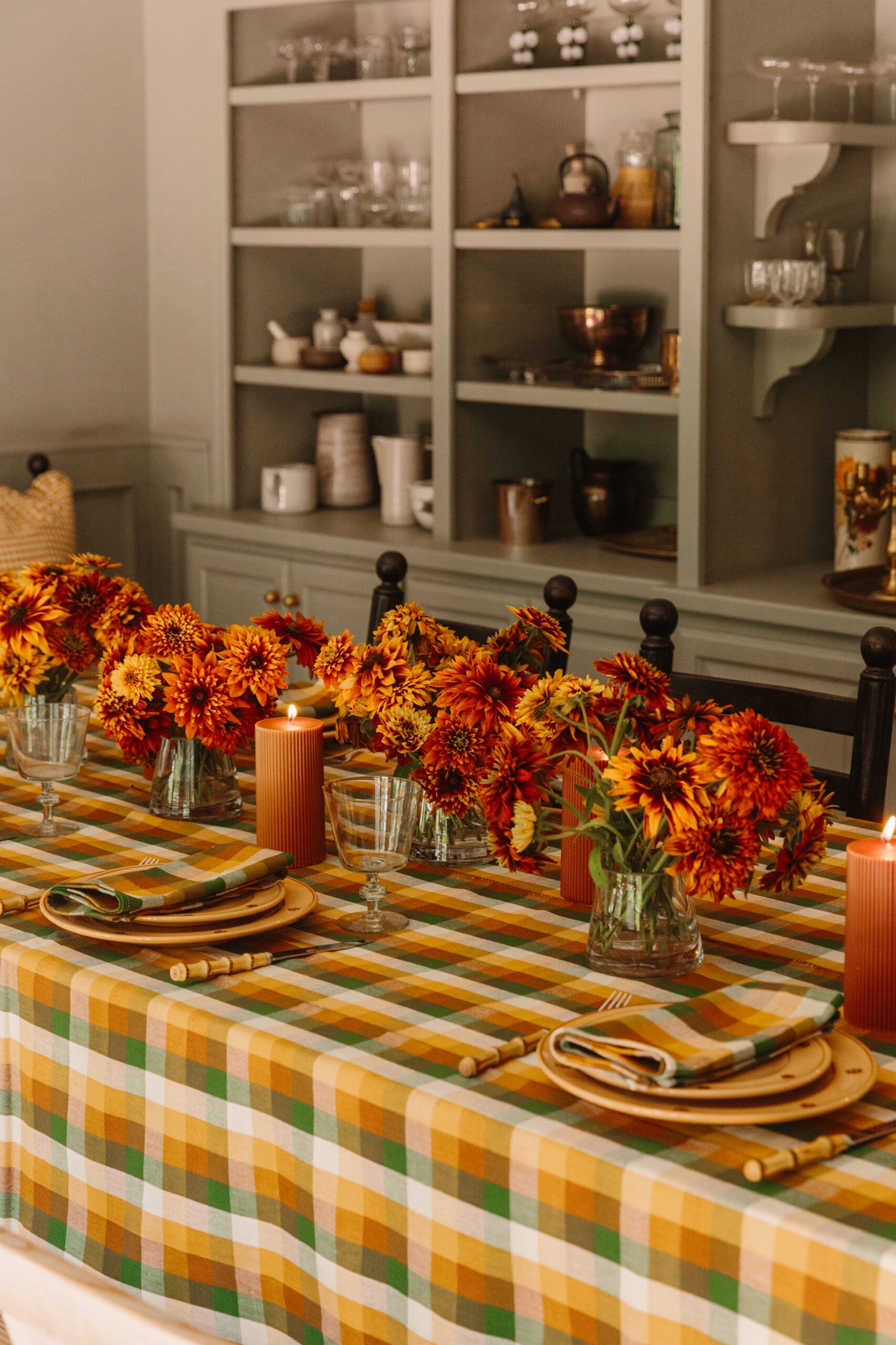 GINGHAM - Oak Tablecloth