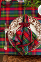 HOLLY PLAID -  Multi Color Napkins