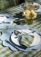 GINGHAM - Moss Tablecloth