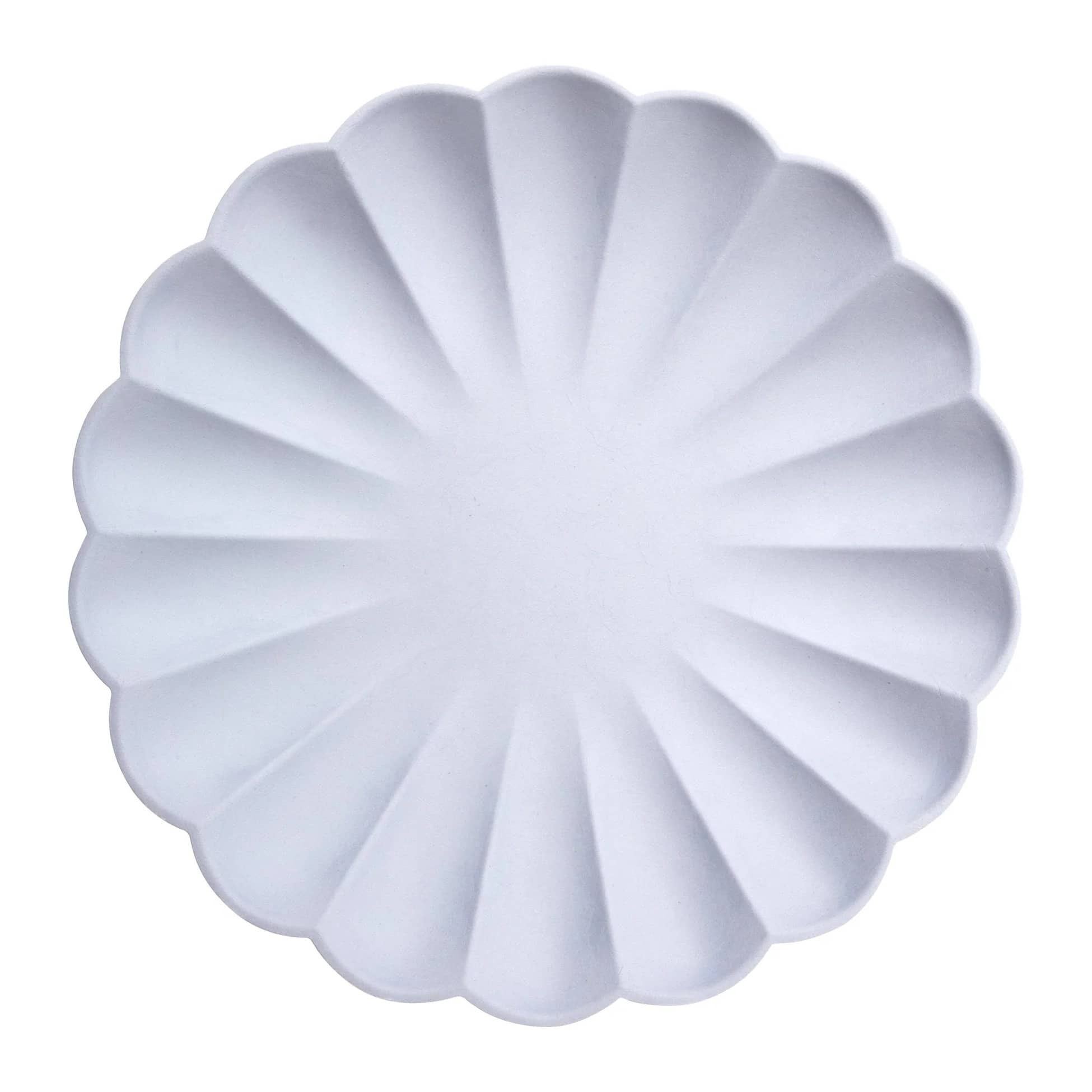 Large Lilac Compostable Plates (x8)