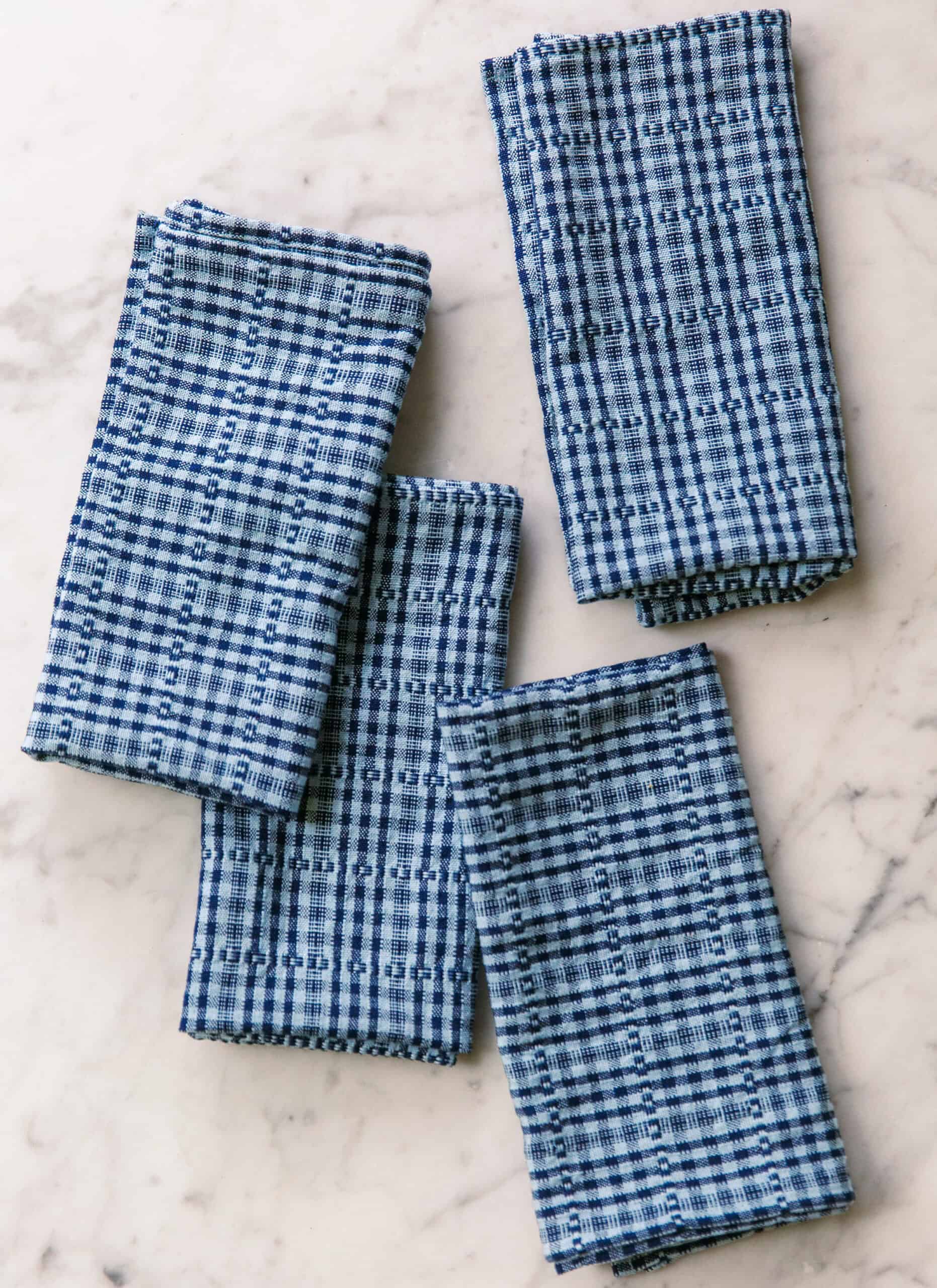 SOHO - Two Toned Indigo Napkins